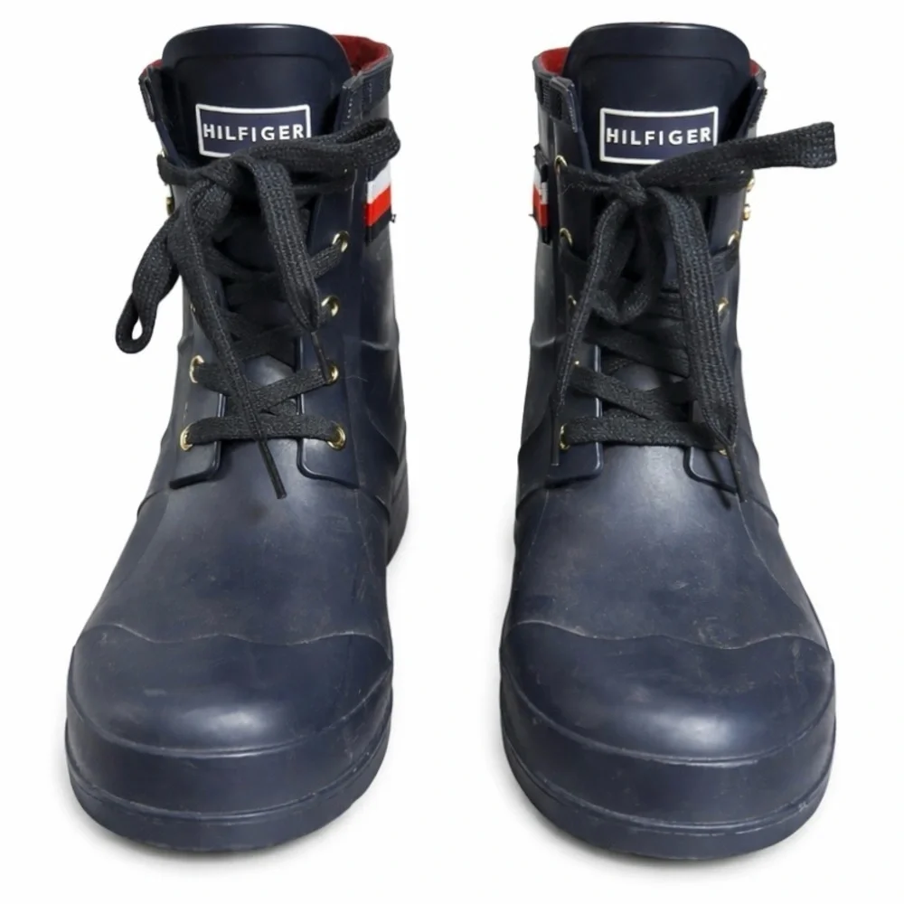 Tommy Hilfiger Toniee Navy Rain Boots